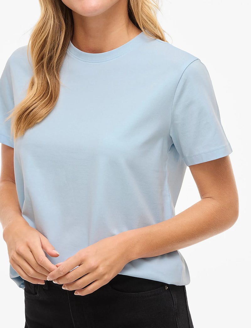 Vila - VINORA S/S T-SHIRT - NOOS - t-shirts - nantucket breeze - 4