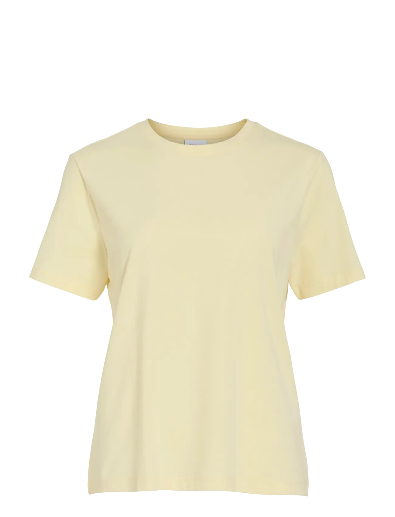 Vila VINORA S/S T-SHIRT - NOOS - Kleidung - PASTEL YELLOW / yellow