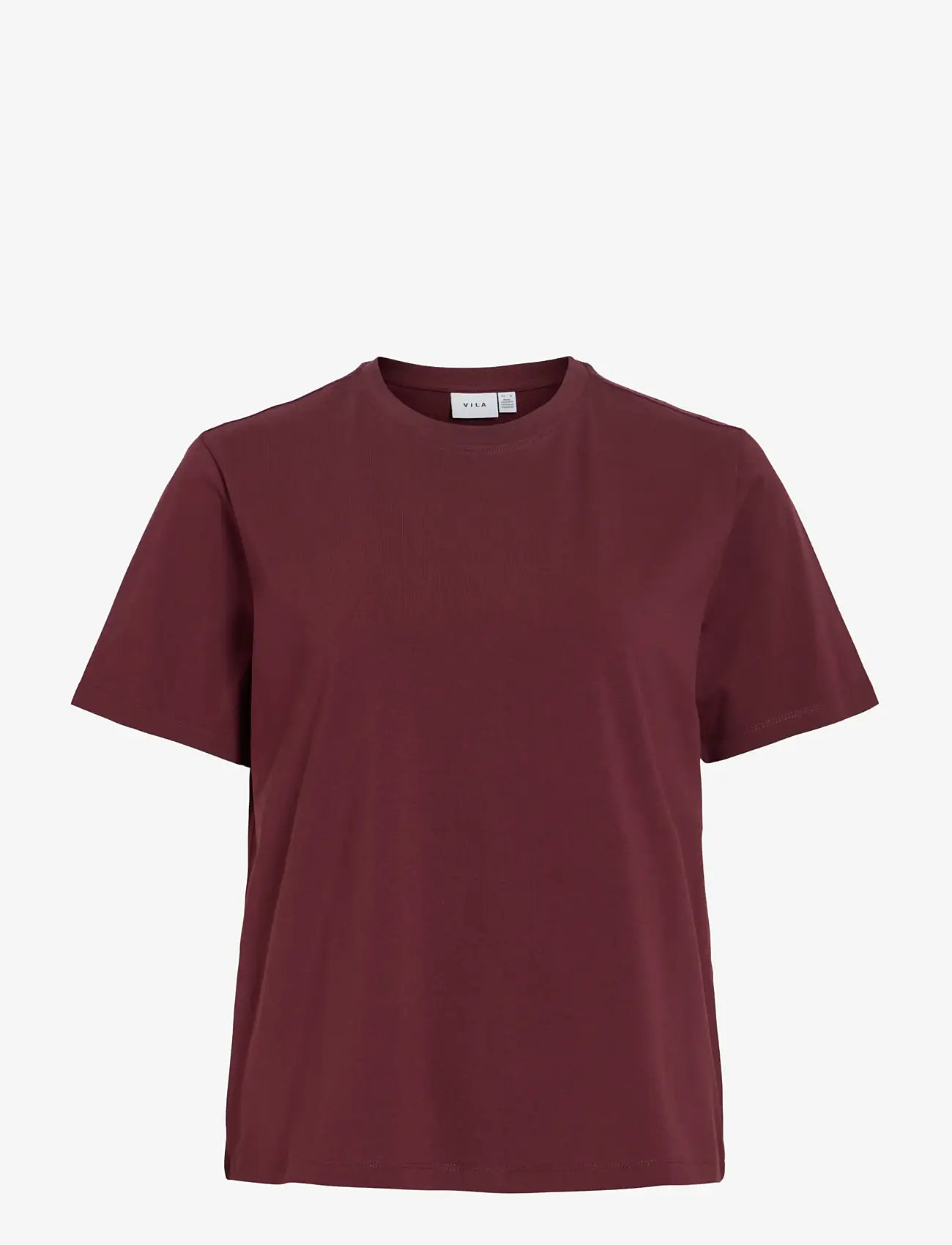 Vila - VINORA S/S T-SHIRT - NOOS - t-shirts - port royale - 1