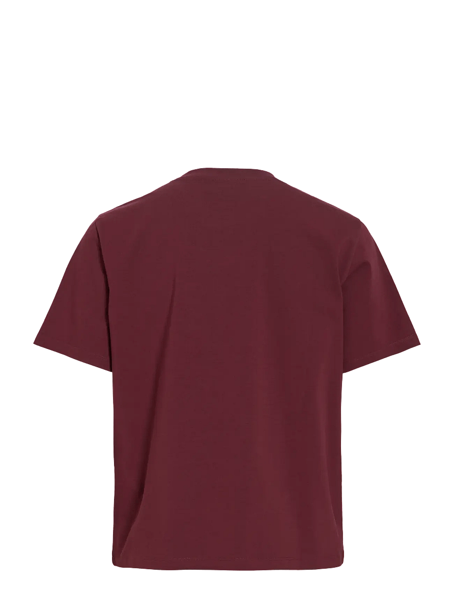Vila - VINORA S/S T-SHIRT - NOOS - t-shirts - port royale - 2