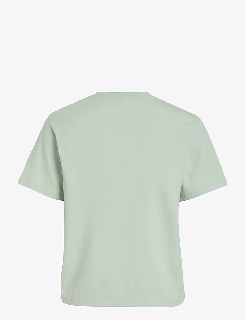 Vila - VINORA S/S T-SHIRT - NOOS - t-shirts - silt green - 2
