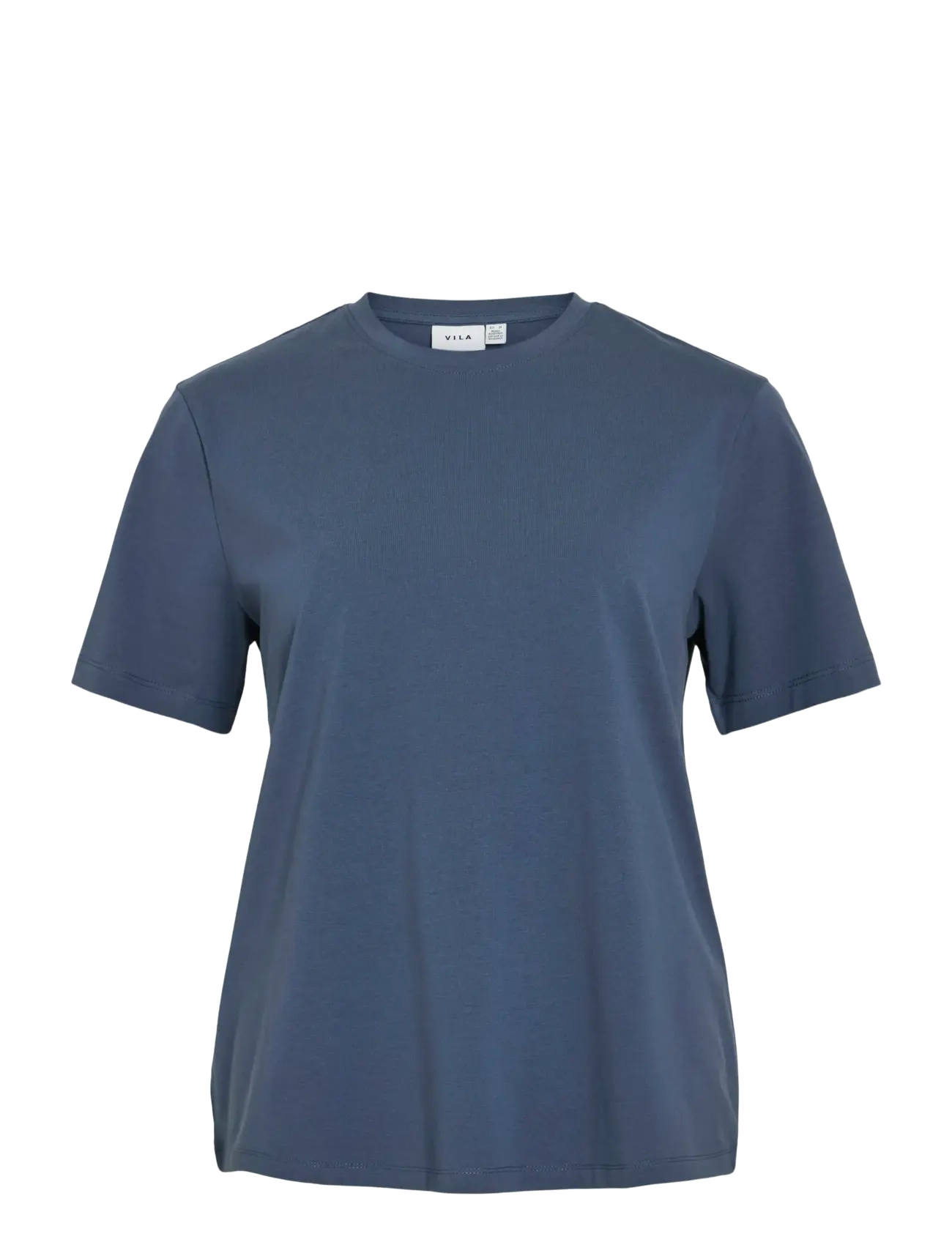 Vila VINORA S/S T-SHIRT - NOOS - T-Shirts & Tops - VINTAGE INDIGO / blue