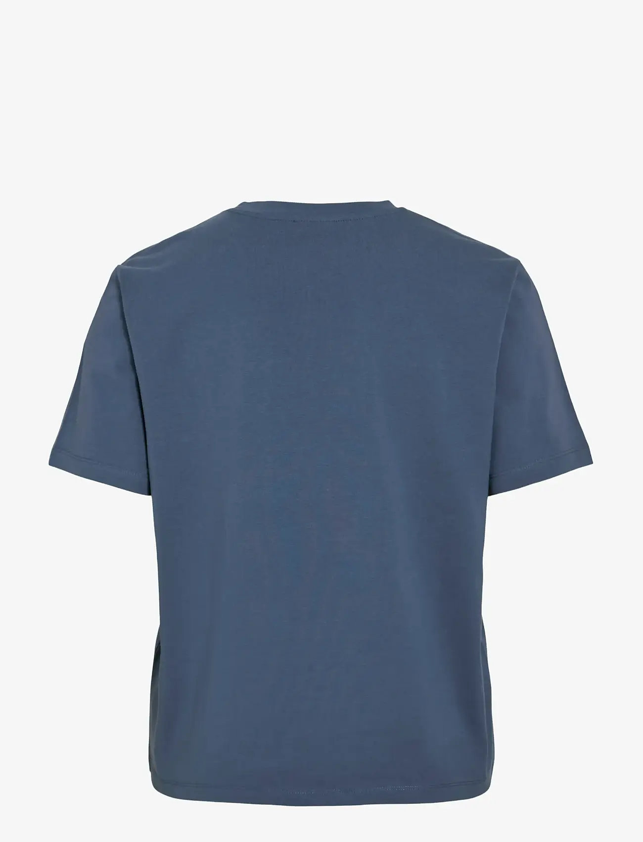 Vila - VINORA S/S T-SHIRT - NOOS - t-shirts - vintage indigo - 2