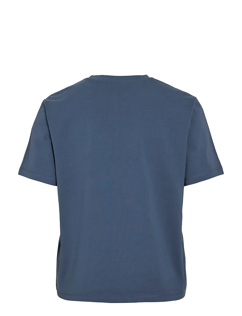 Vila - VINORA S/S T-SHIRT - NOOS - t-shirts - vintage indigo - 2
