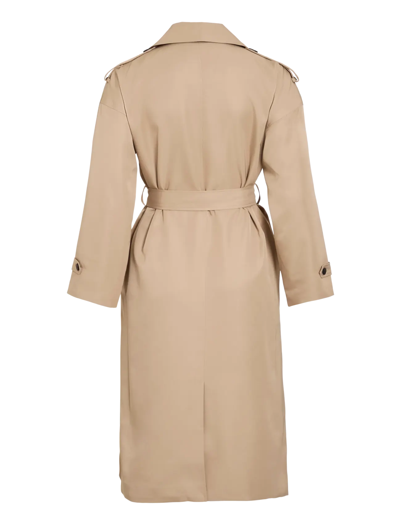 Vila - VIADDISON L/S  LONG TRENCHCOAT - NOOS - trenchcoats - savannah tan - 2