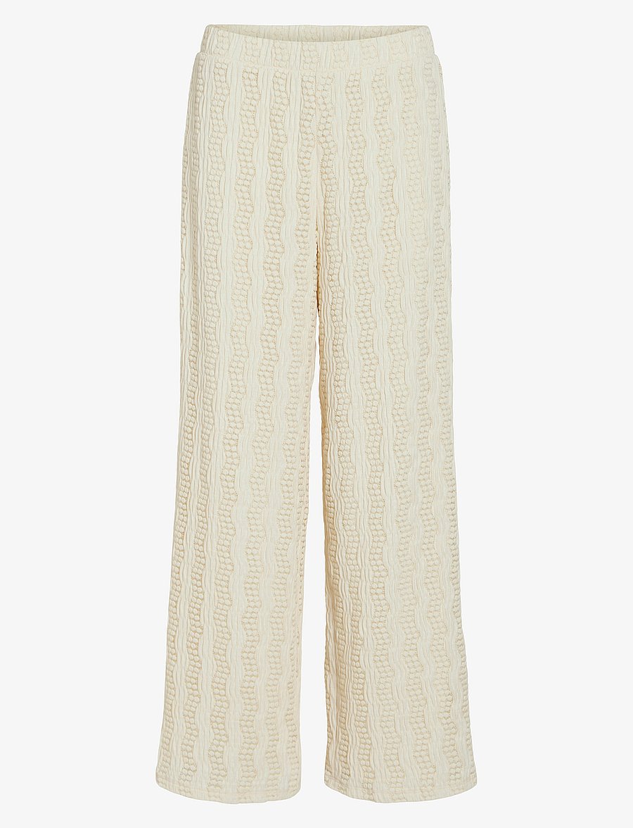 Vila - VILUMENA HW WIDE PANTS - birch - 1