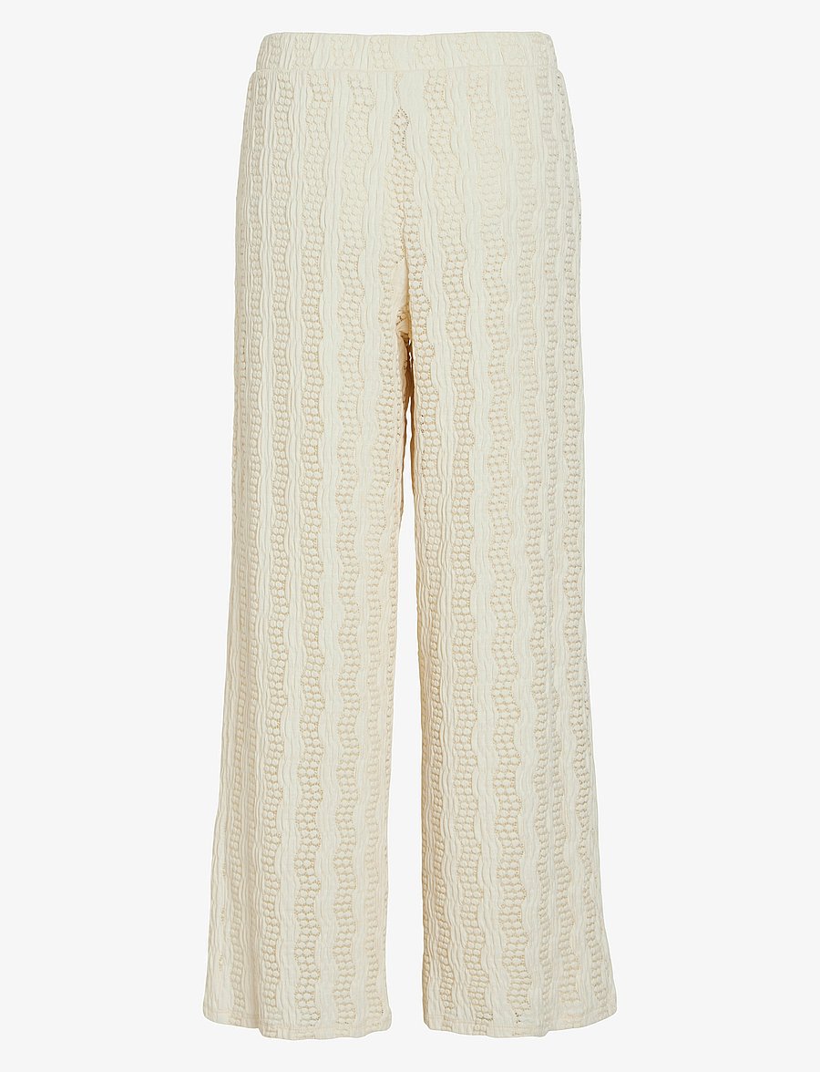 Vila - VILUMENA HW WIDE PANTS - birch - 2