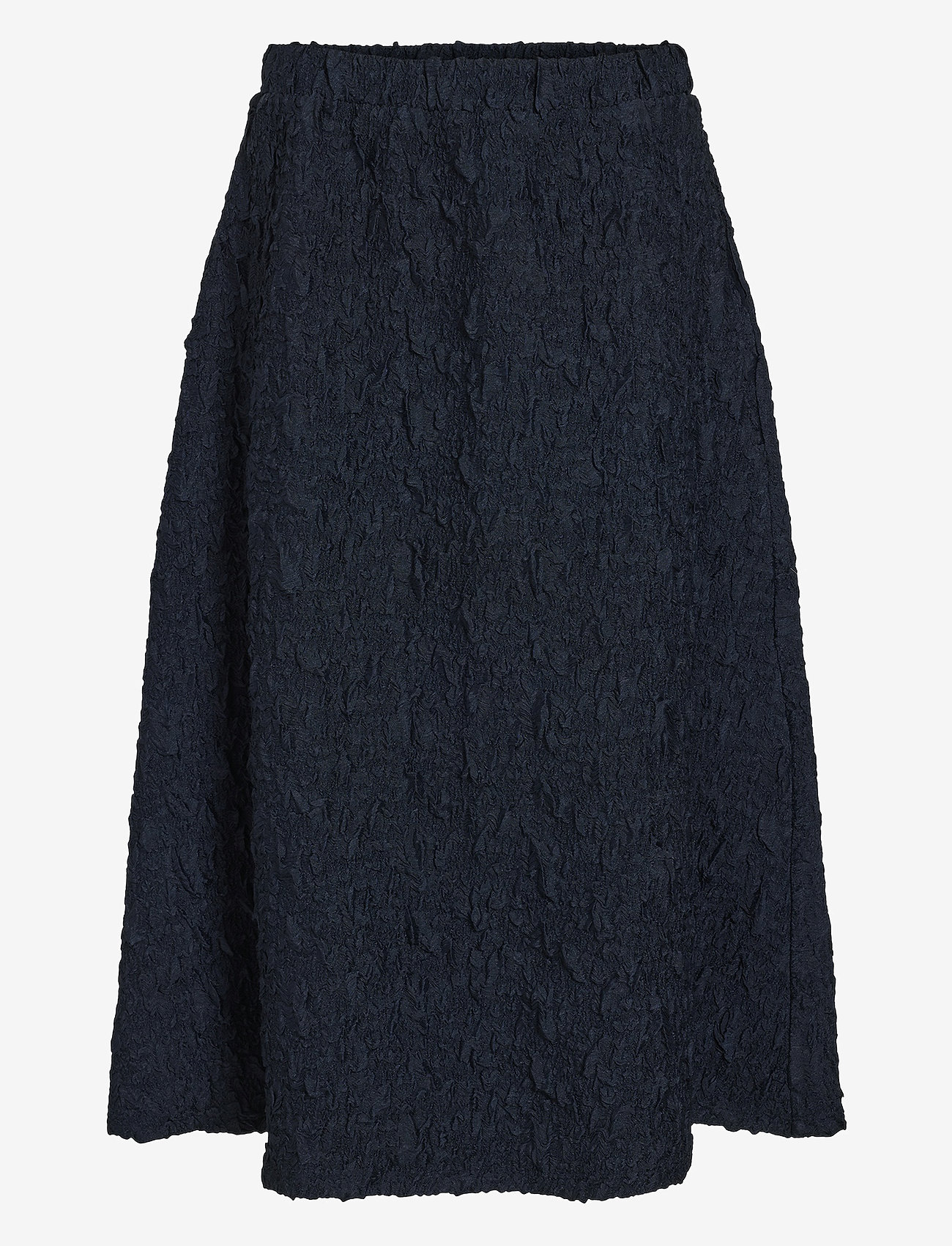 Vila - VISOPHIA HW VOLUME MIDI SKIRT/DC - midi-röcke - navy blazer - 0