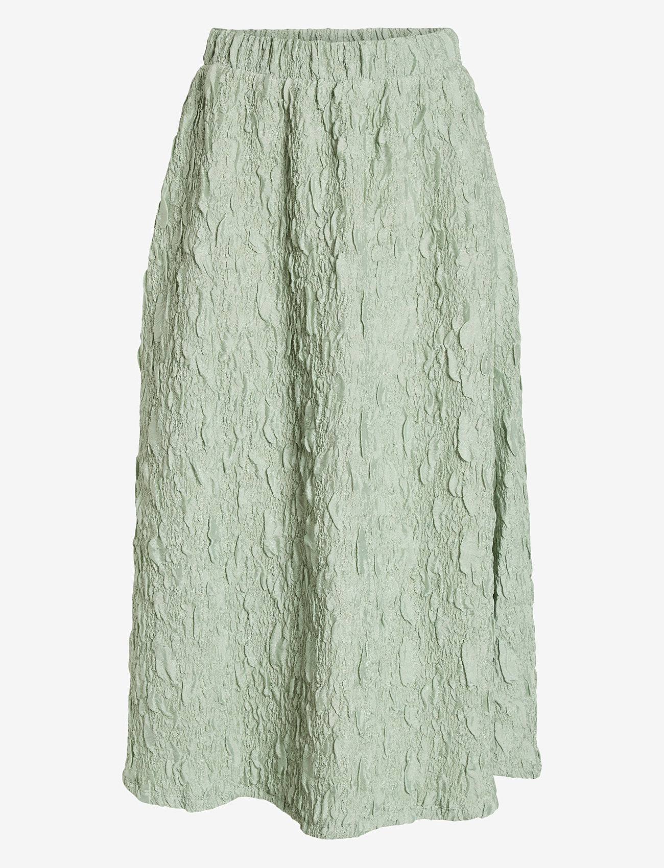 Vila - VISOPHIA HW VOLUME MIDI SKIRT/DC - midi nederdele - silt green - 0