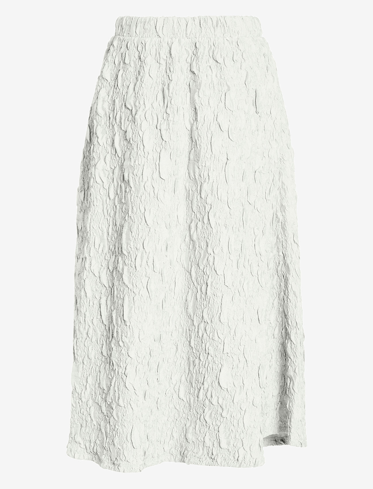 Vila - VISOPHIA HW VOLUME MIDI SKIRT/DC - midi nederdele - snow white - 1