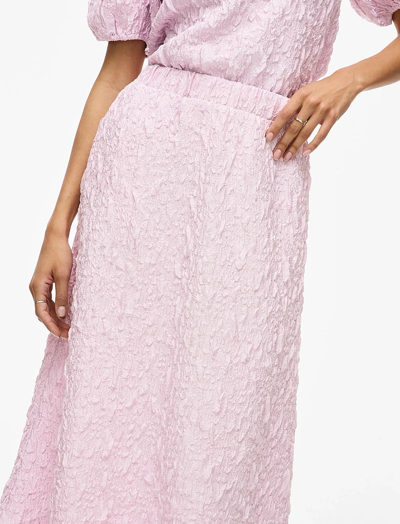Vila - VISOPHIA HW VOLUME MIDI SKIRT/DC - midi skirts - winsome orchid - 5