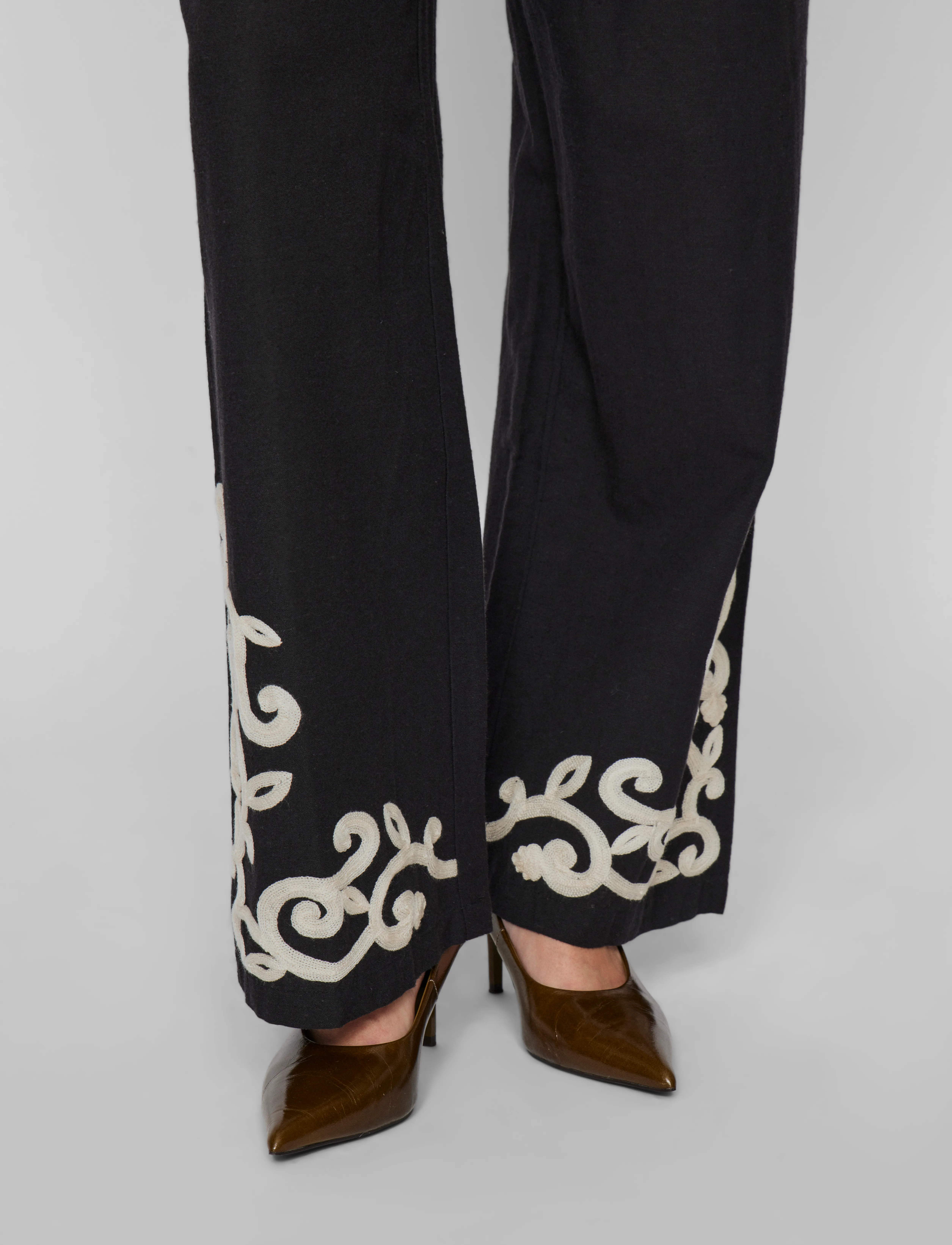 VILA Vipolene Hw Pants kostymbyxor dam – bild 3