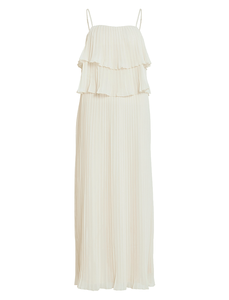 Vila - VICHIFFAN SINGLET PLEAT DRESS - NOOS/DC - abendkleider - birch - 1