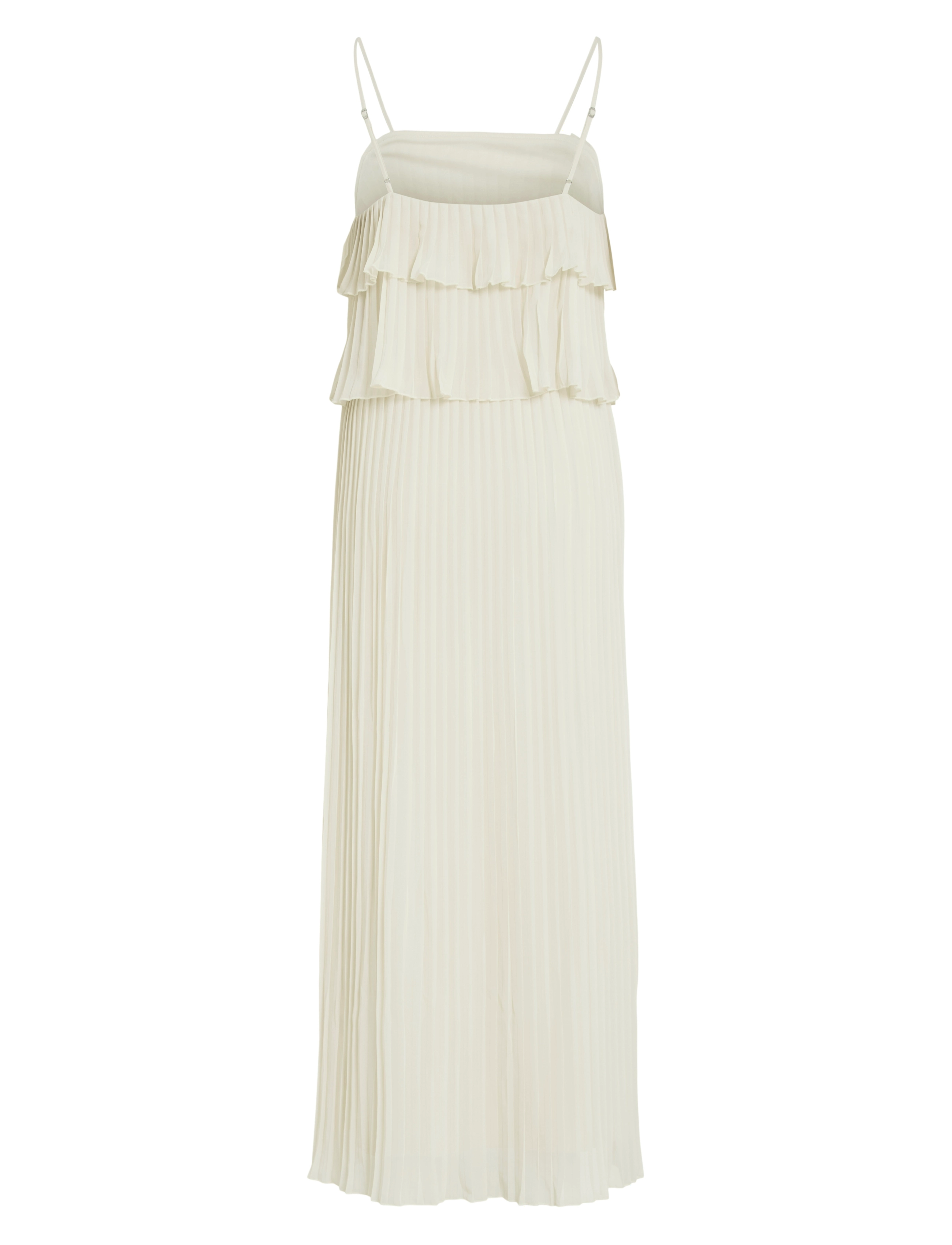 Vila - VICHIFFAN SINGLET PLEAT DRESS - NOOS/DC - aftenkjoler - birch - 2