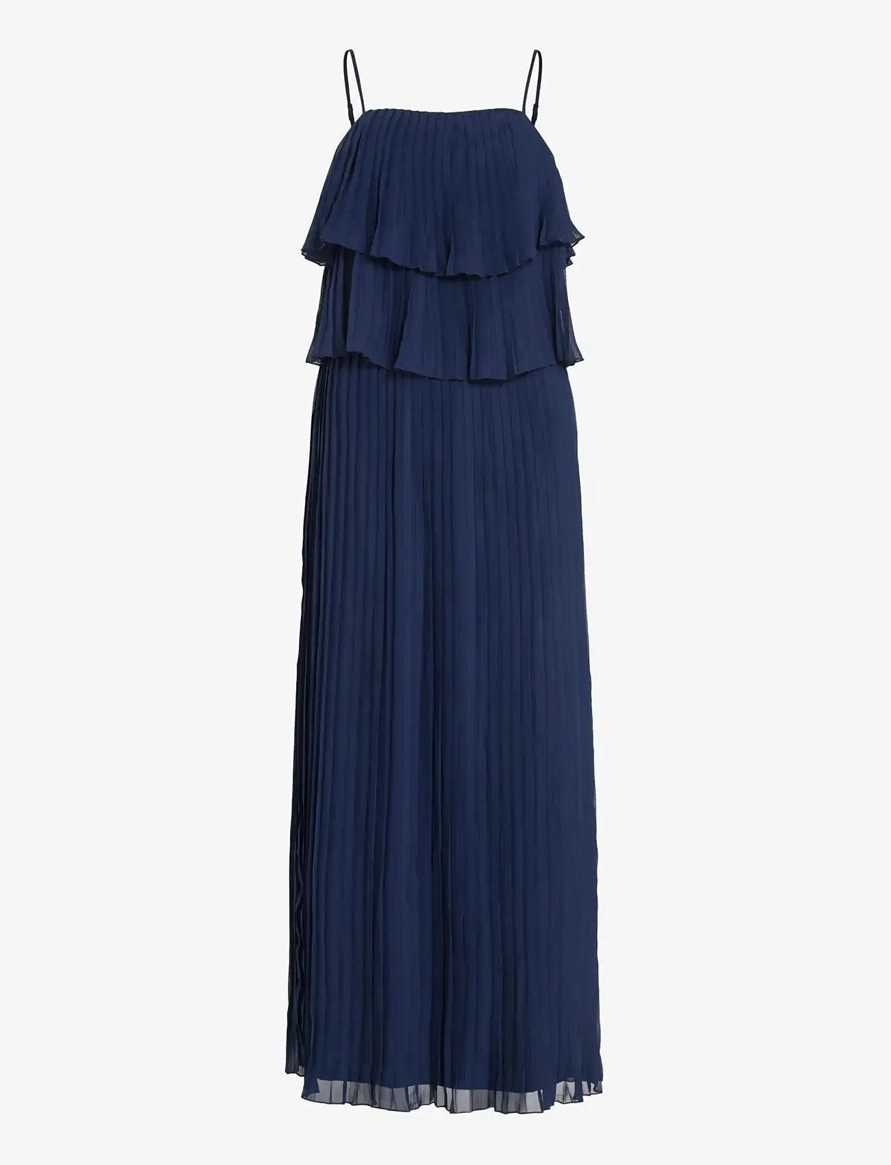Vila - VICHIFFAN SINGLET PLEAT DRESS - NOOS/DC - vakarinės suknelės - navy blazer - 1