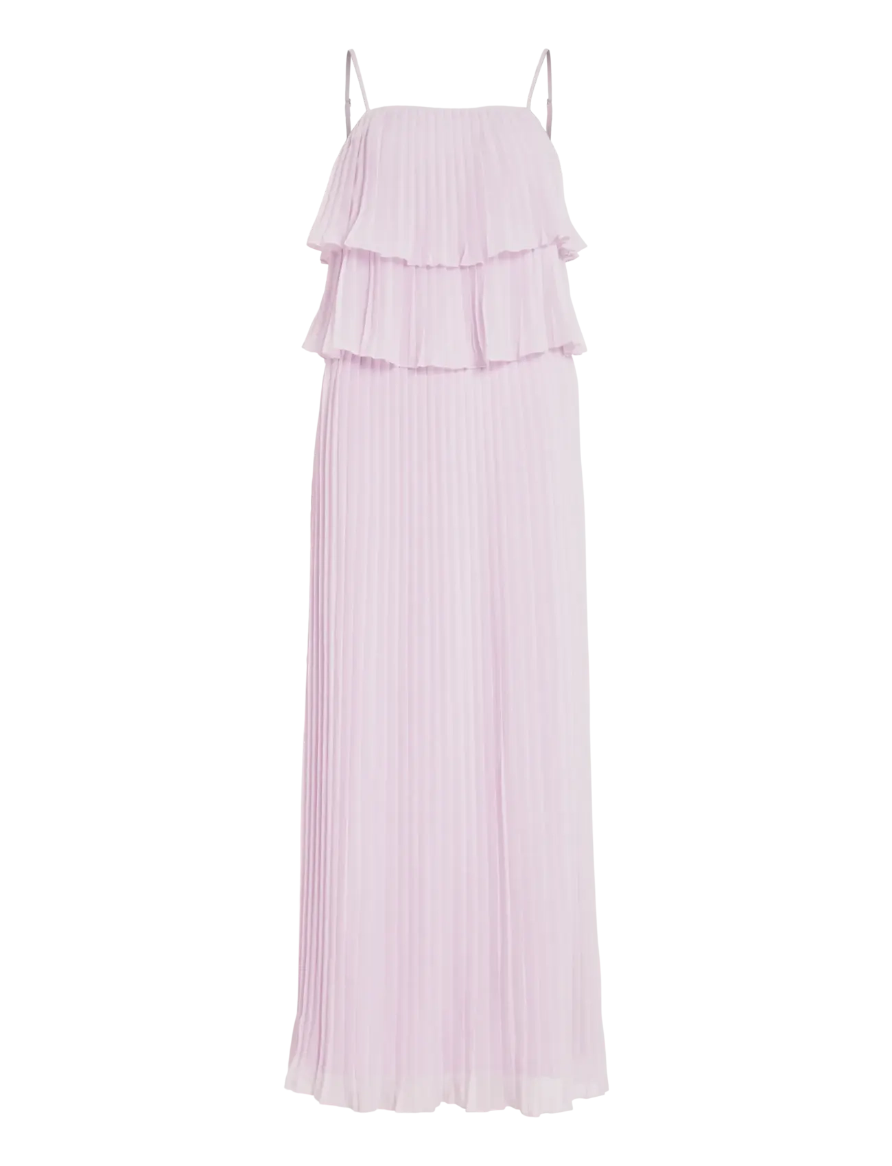 VILA Vichiffan Singlet Pleat Kleid - Noos/Dc Pink - 44 - Damen