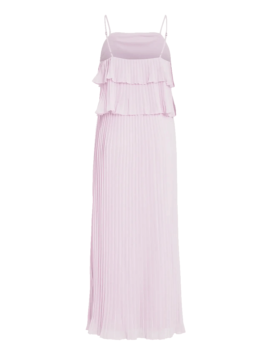 Vila - VICHIFFAN SINGLET PLEAT DRESS - NOOS/DC - abendkleider - winsome orchid - 2