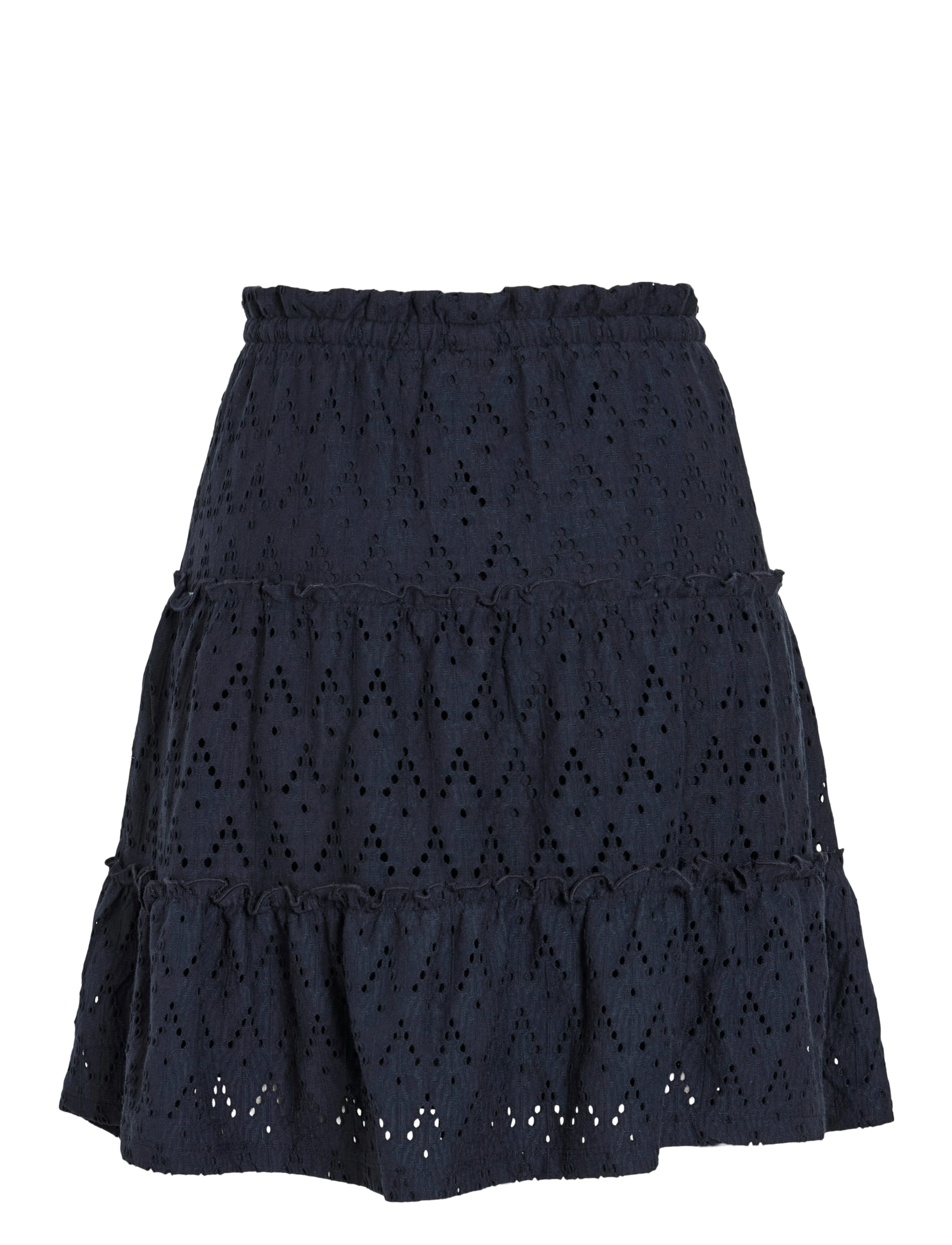 Vila - VIAMALINA HW SHORT SKIRT/PB - jupes courtes - navy blazer - 2