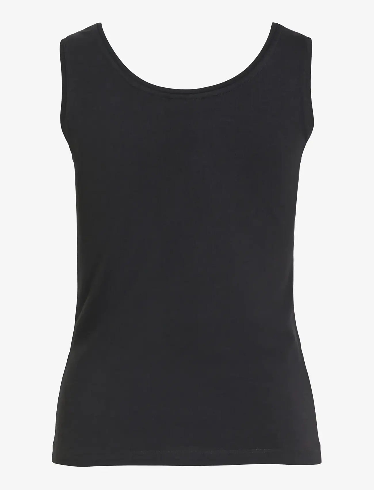 Vila - VINORA TANK TOP - NOOS - mouwloze tops - black beauty - 2