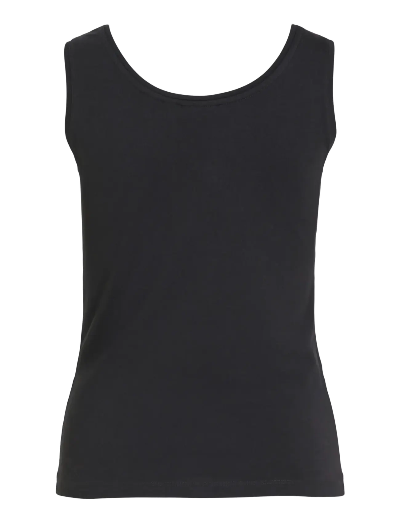 Vila - VINORA TANK TOP - NOOS - black beauty - 2