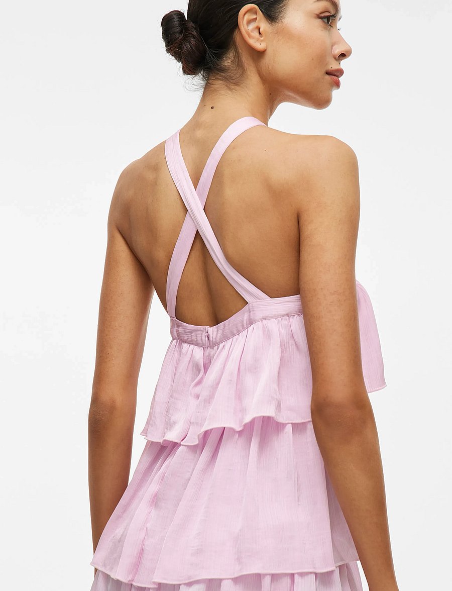 Vila - VIFILUKA H/N S/L ANKLE DRESS/DC/R/BFS - winsome orchid - 5