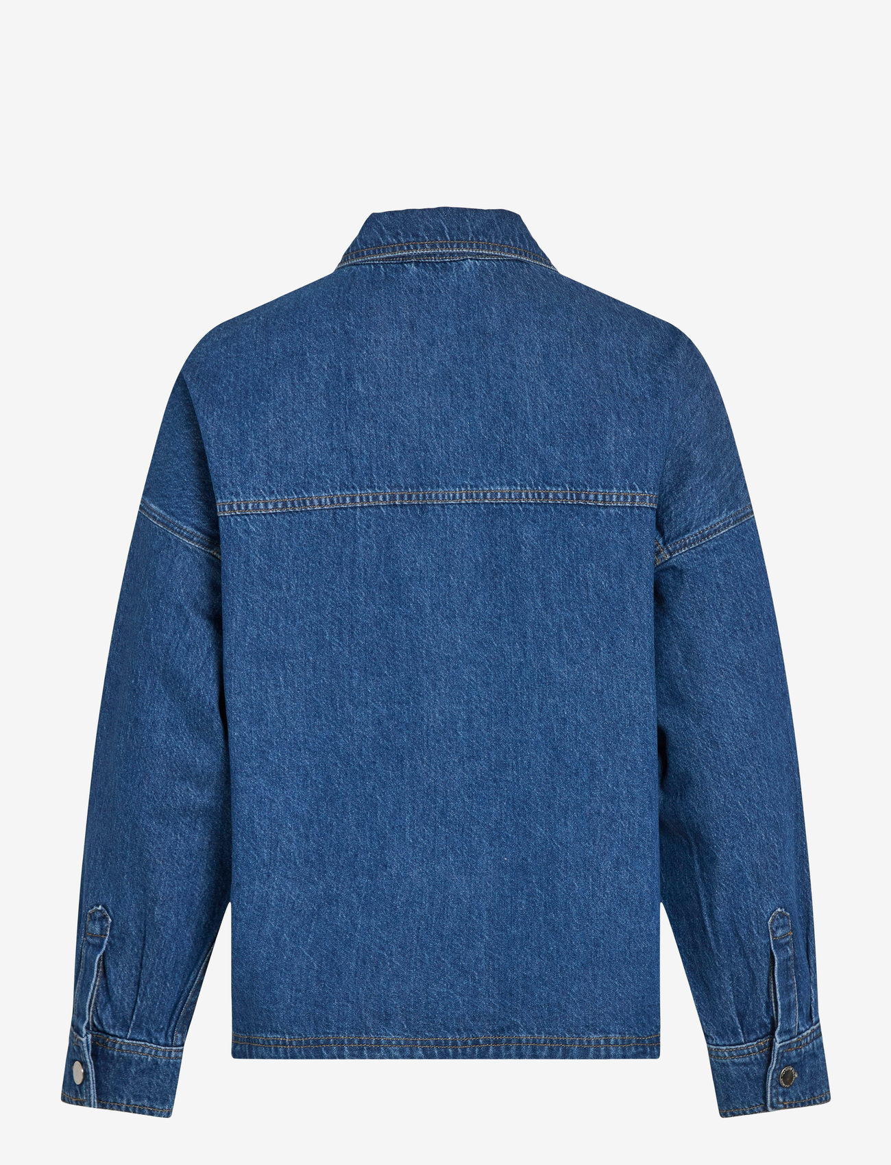 Vila - VICREEK L/S DENIM SHIRT - džinsiniai marškiniai - medium blue denim - 1