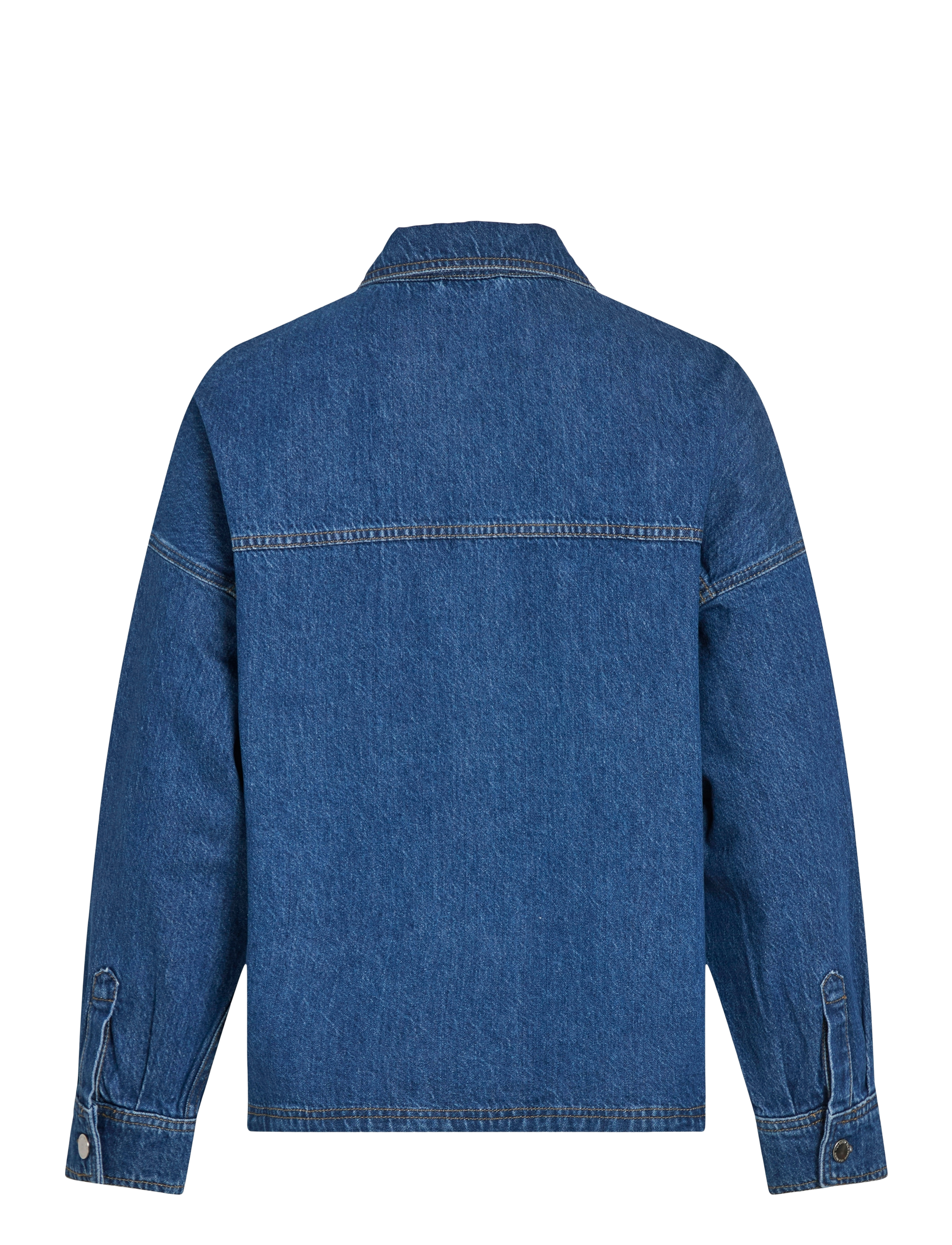 Vila - VICREEK L/S DENIM SHIRT - denimskjorter - medium blue denim - 2