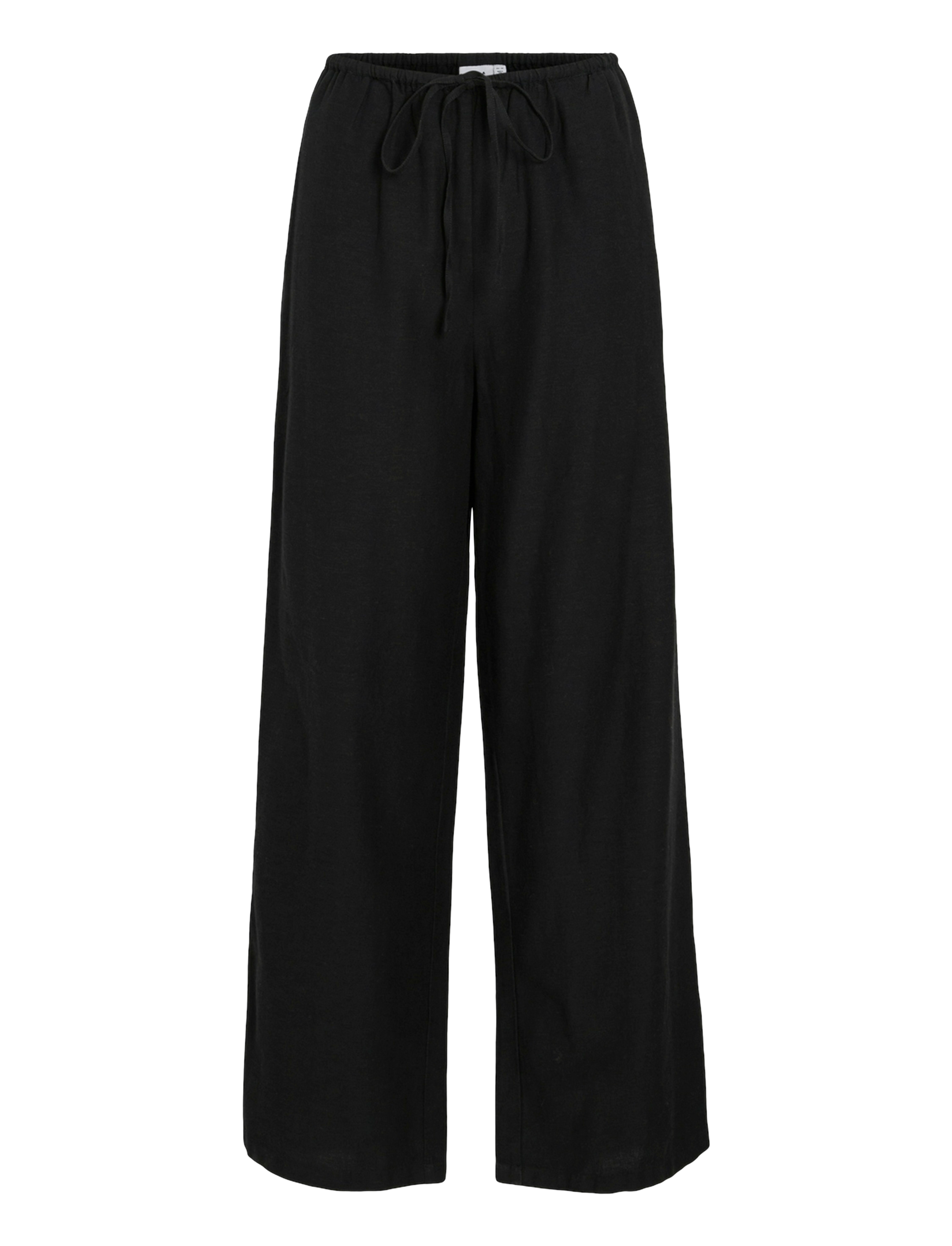 VILA Viprisilla Rw Wide Hosen - Noos Schwarz - 40 - Damen