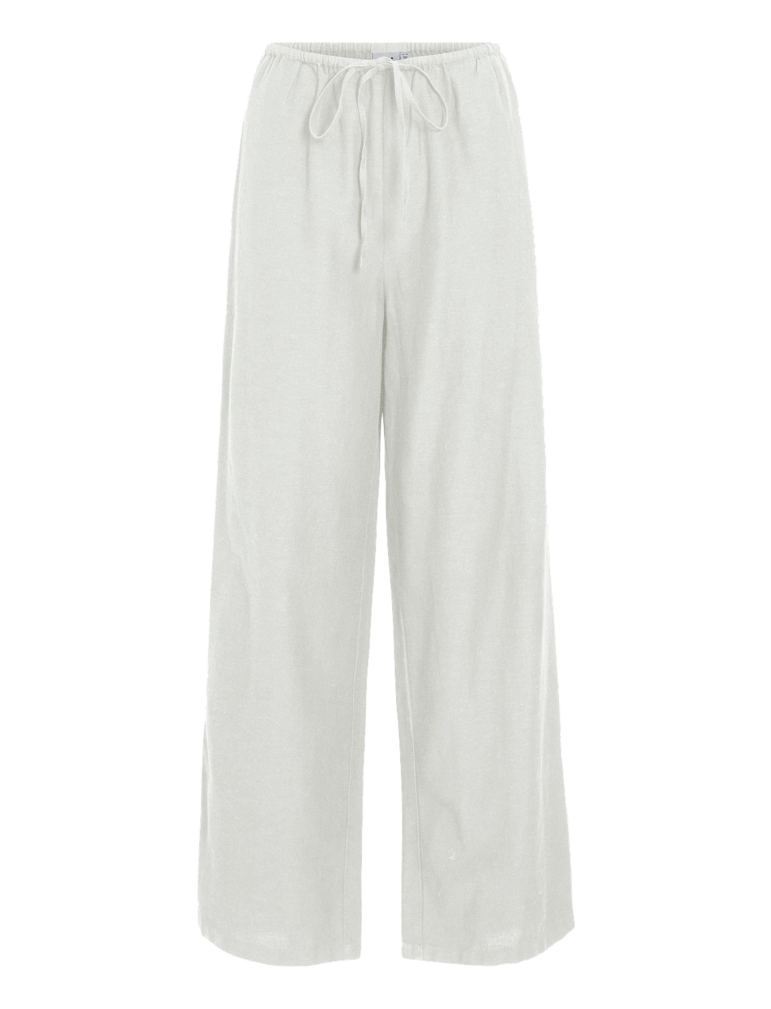 Vila VIPRISILLA RW WIDE PANTS - NOOS - Vila - SNOW WHITE / white