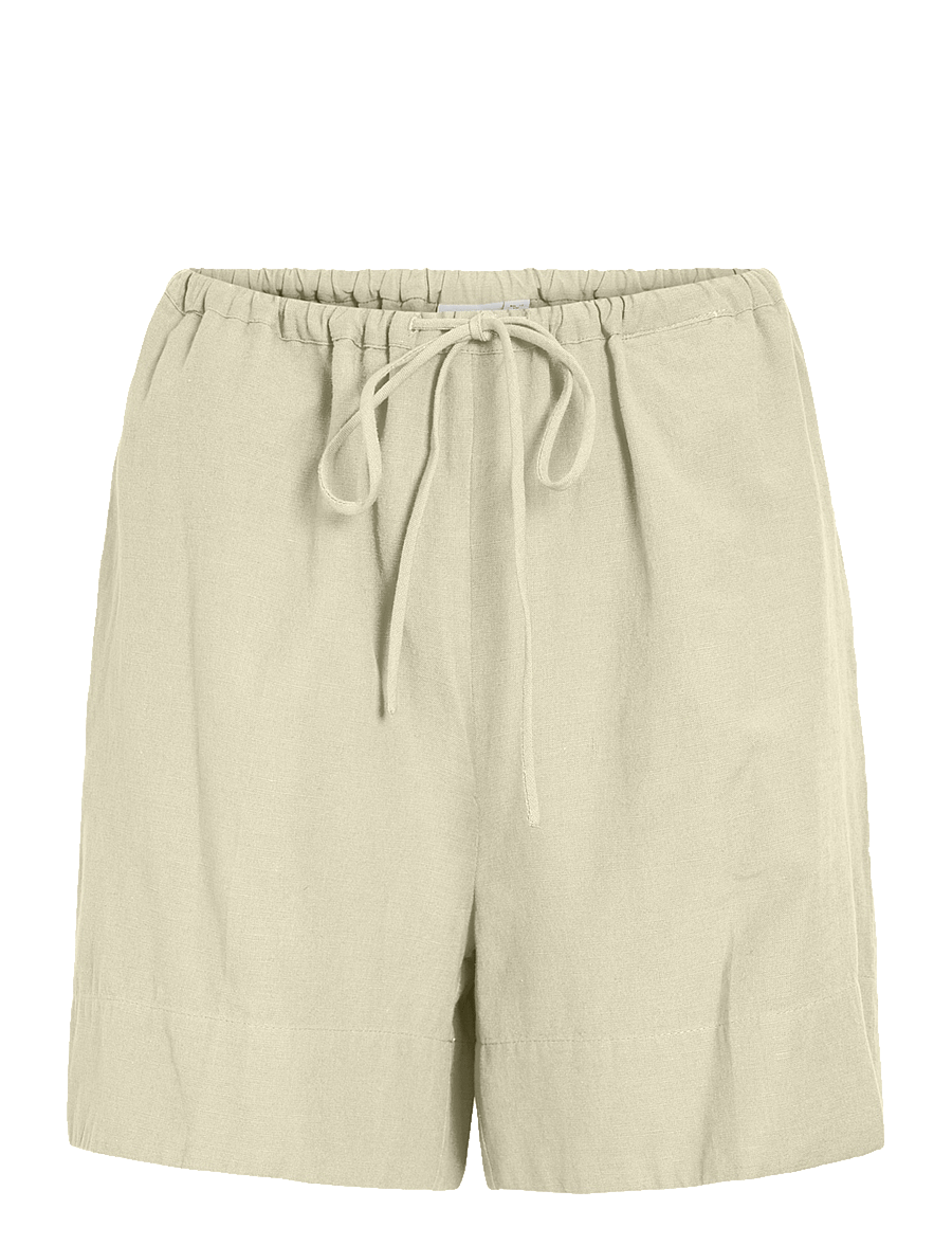 Vila - VIPRISILLA RW SHORTS - freizeitshorts - super light natural melan - 1