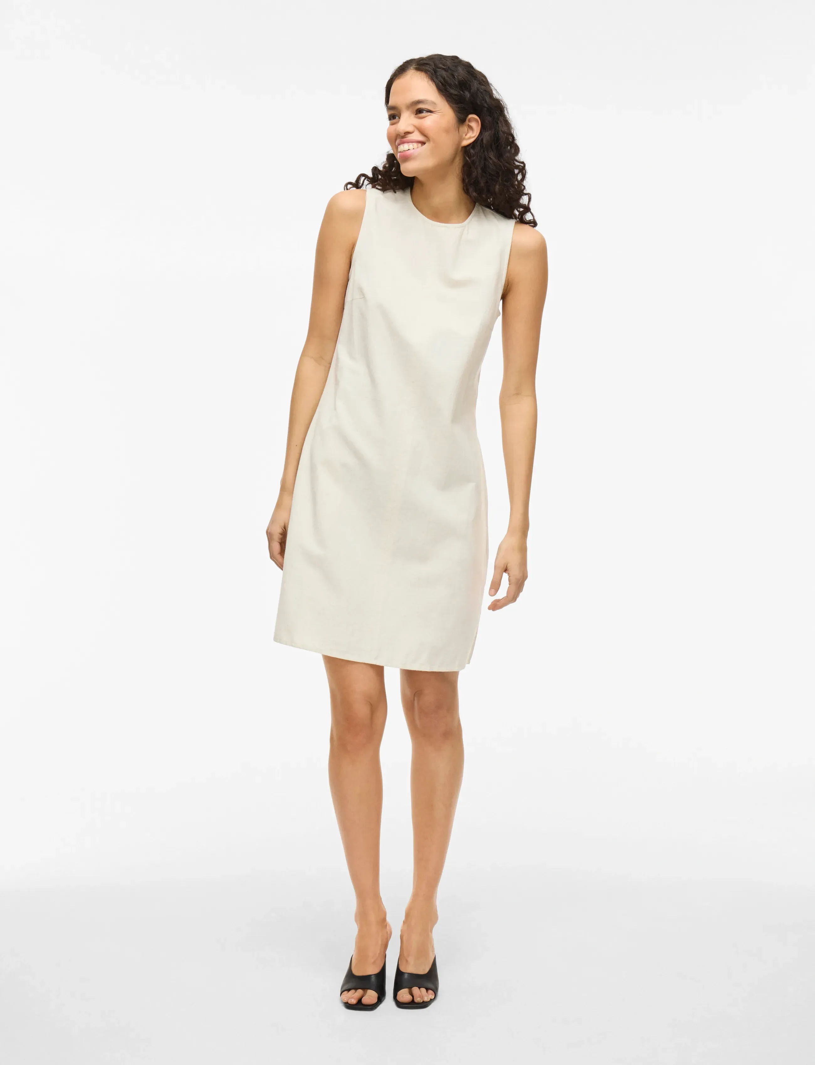 Viprisilla O-Neck S/L Short Dress 3