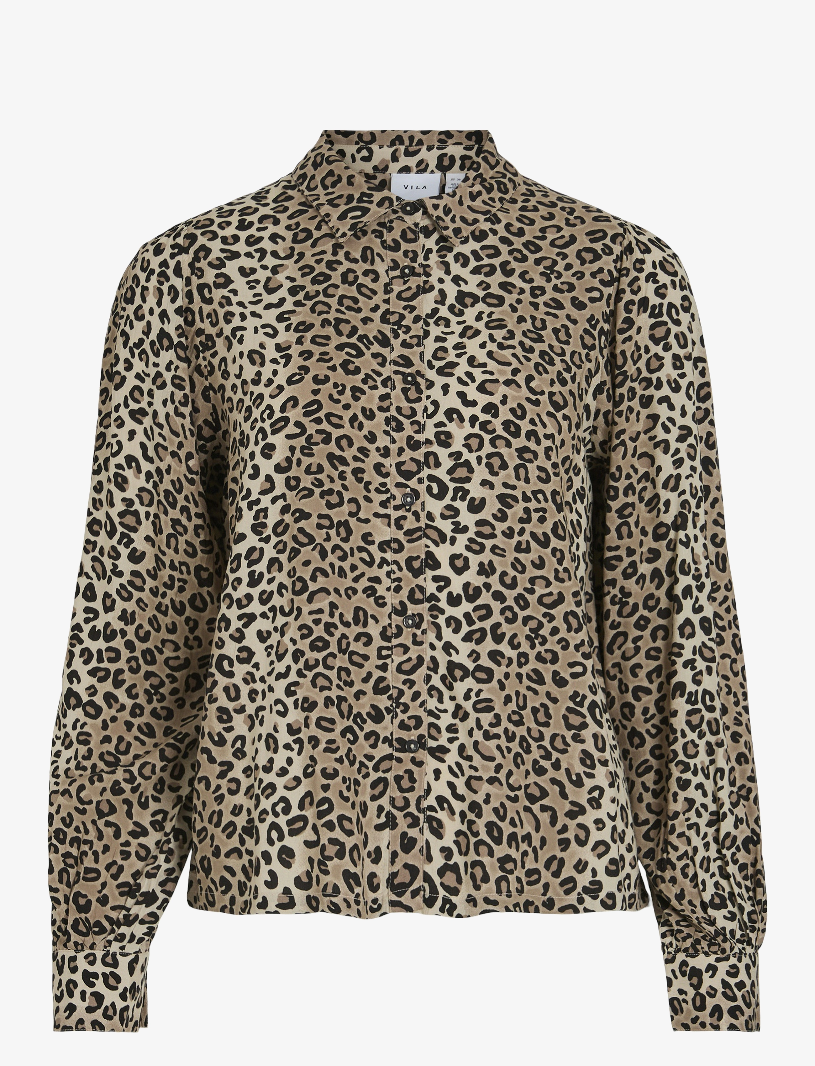 VILA Violine L/S Shirt Braun - 38 - Damen