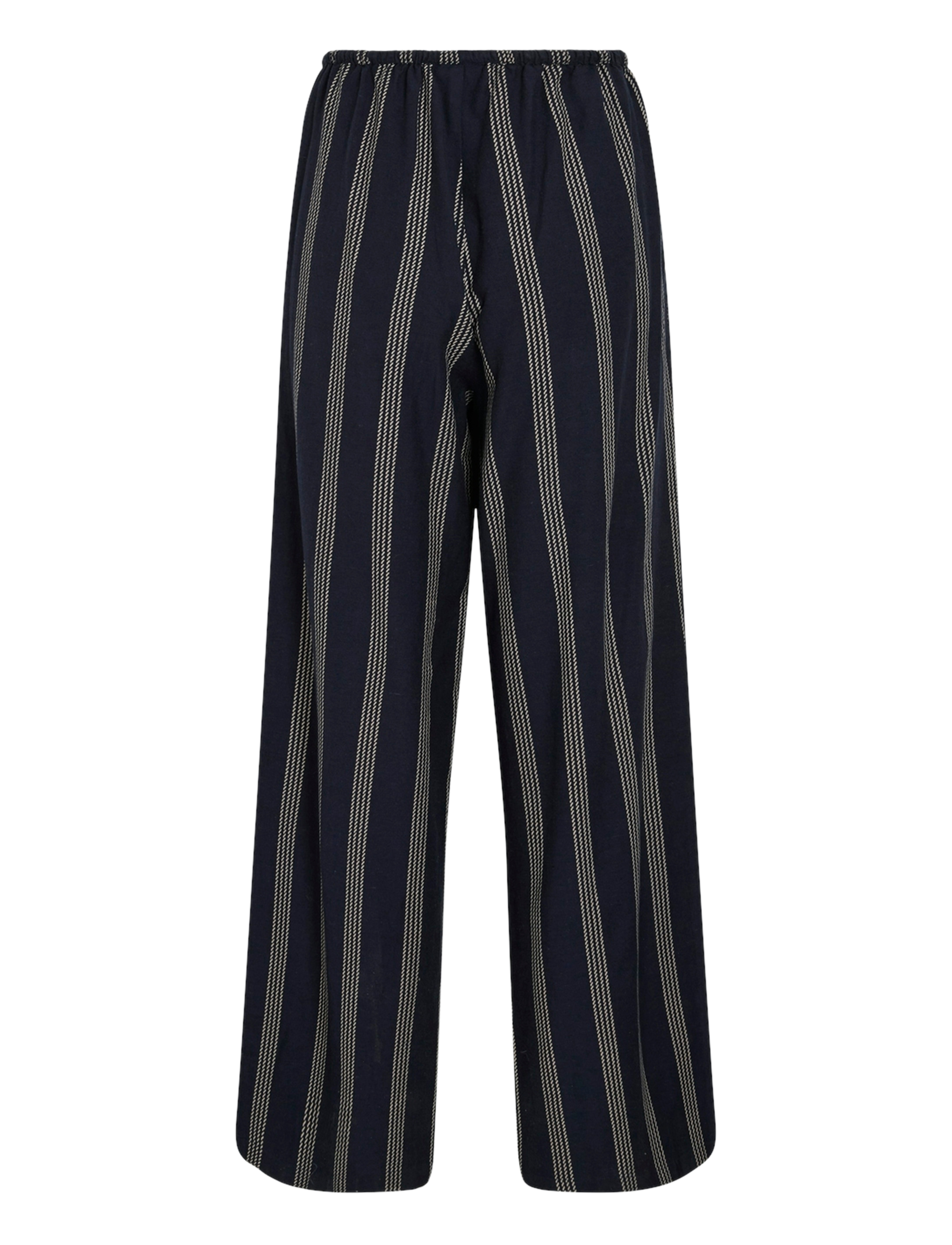 Vila - VIPRISILLA PRINT RW PANTS - wijde broeken - navy blazer - 2