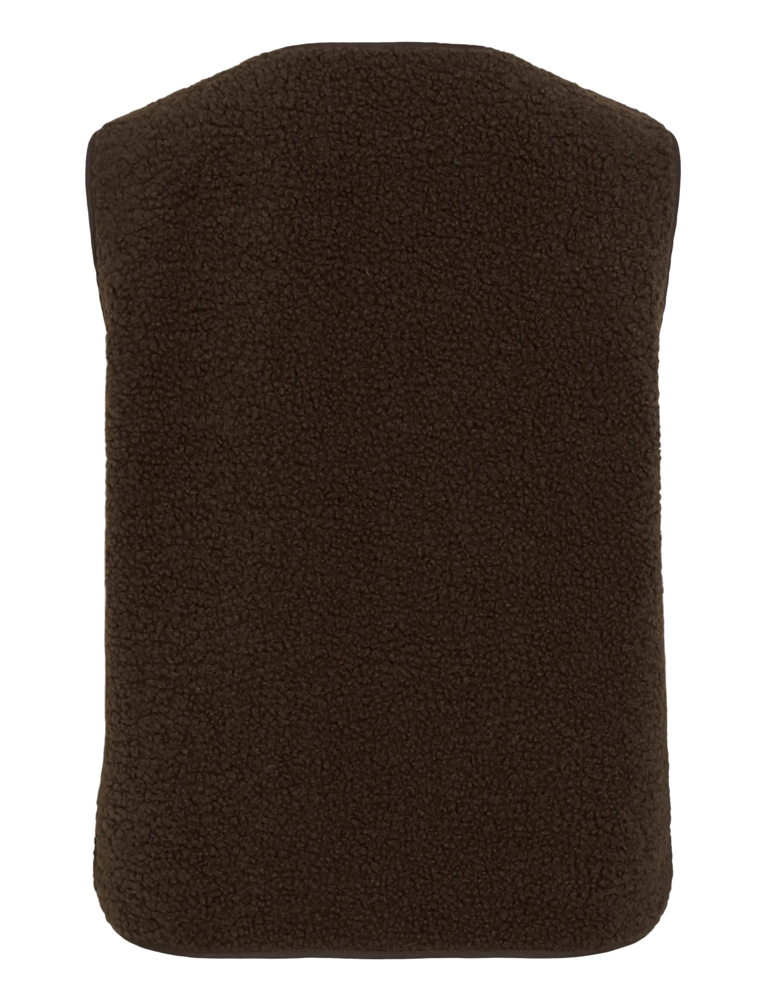 Vila - VIADA TEDDY WAISTCOAT - NOOS - fleece & teddy vests - coffee bean - 2