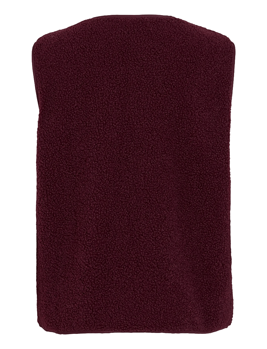 Vila - VIADA TEDDY WAISTCOAT - NOOS - fleece- und teddy-westen - port royale - 2