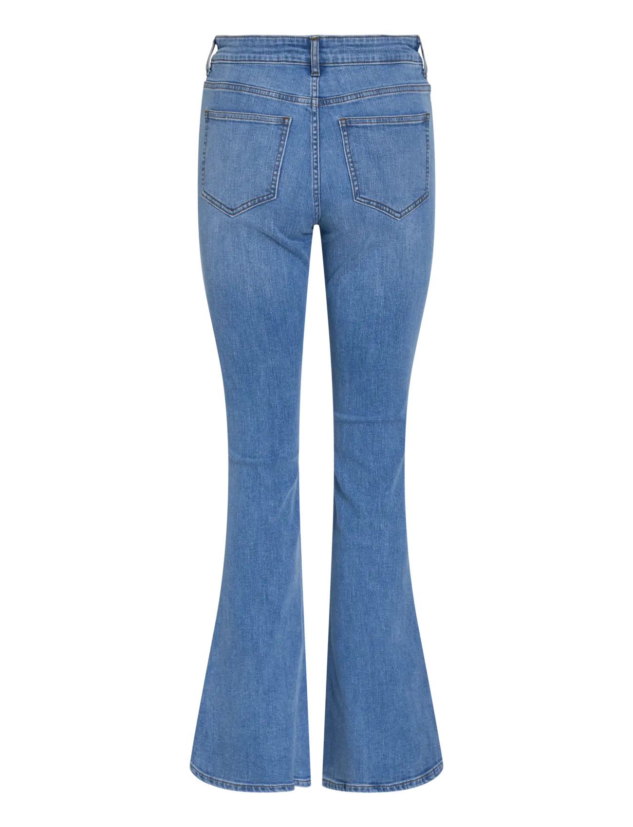 Vila - VIBETTY RW FLARED JEANS LBD OSC239-NOOS - schlaghosen - light blue denim - 2