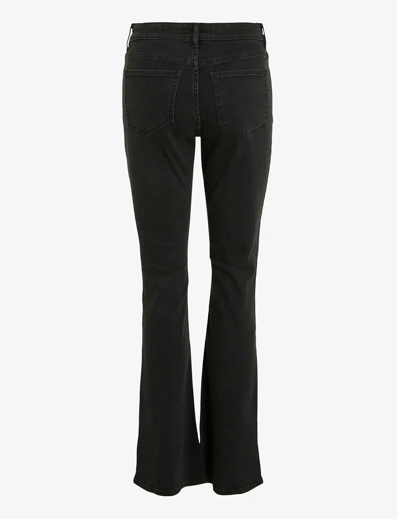 Vila - VIBETTY RW FLARED JEANS BLK OSC221-NOOS - schlaghosen - black denim - 2