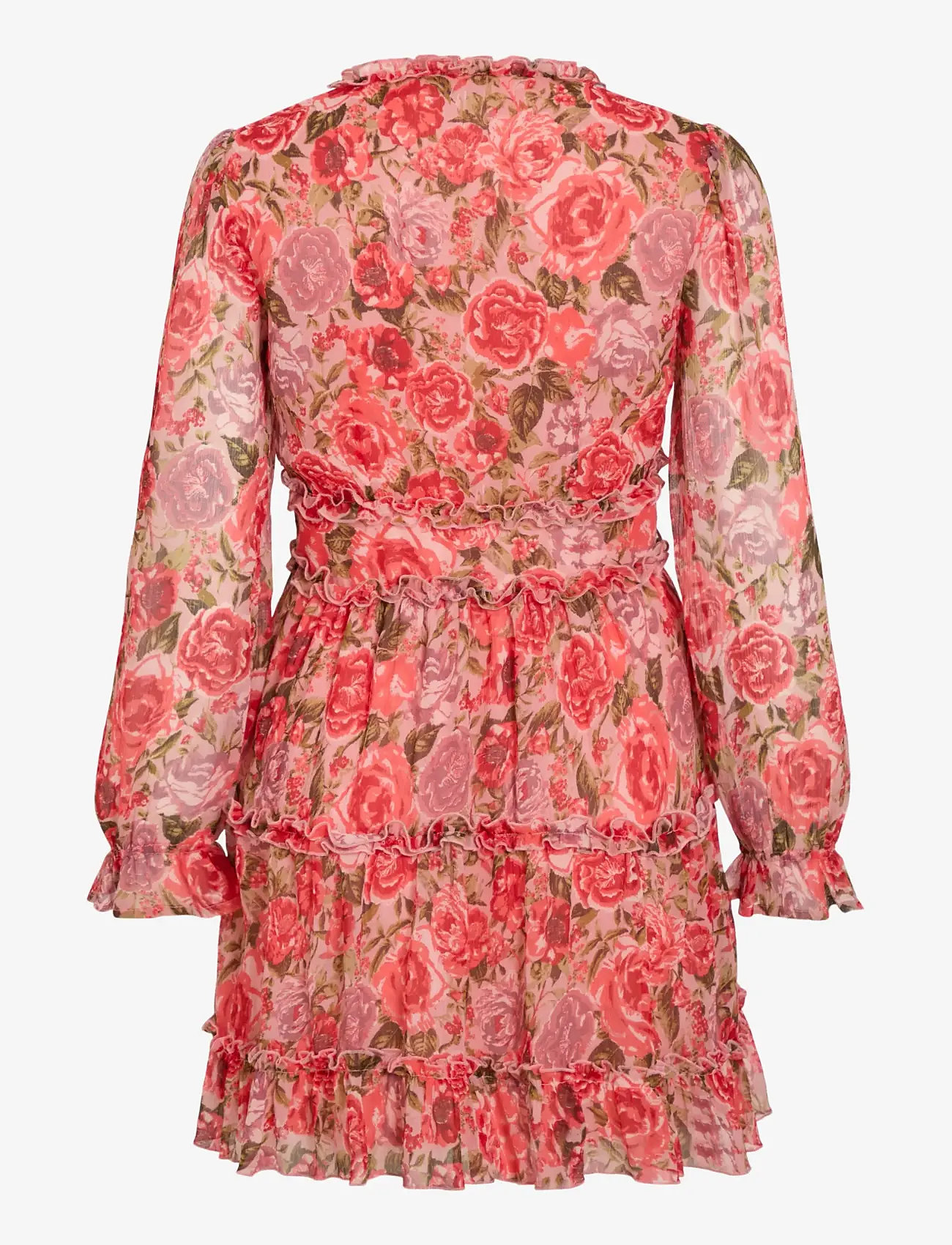 Vila - VIEMSA L/S SHORT DRESS/DC/KA - sommarklänningar - dubarry - 2