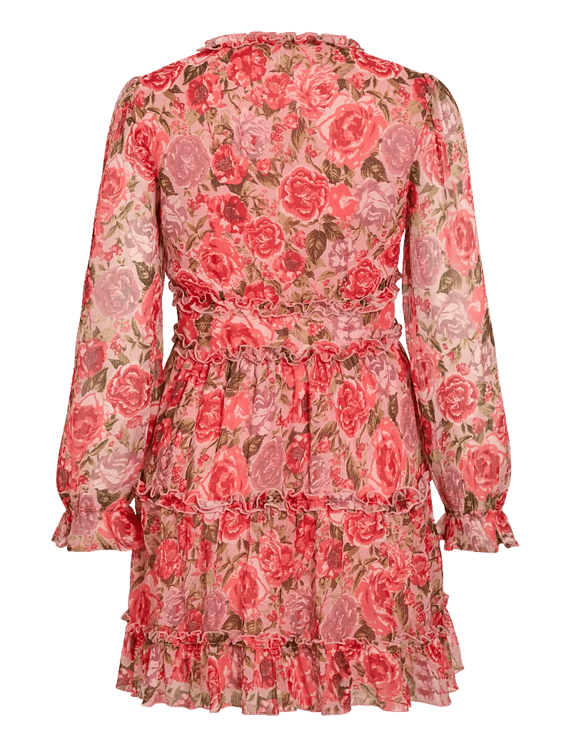 Vila - VIEMSA L/S SHORT DRESS/DC/KA - sommerkleider - dubarry - 2