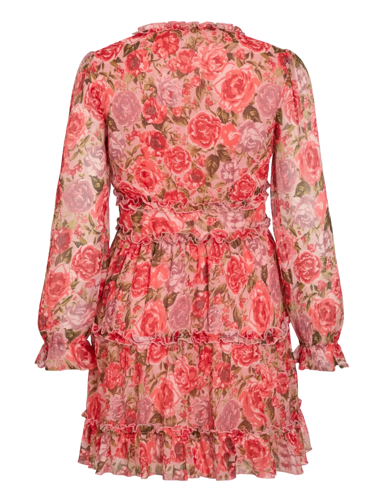 Vila - VIEMSA L/S SHORT DRESS/DC/KA - sommerkleider - dubarry - 2