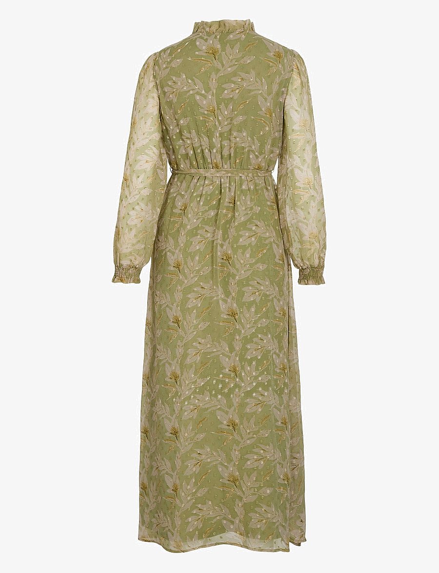 Vila - VIEDEE L/S ANKLE DRESS/DC/KA - sage - 1