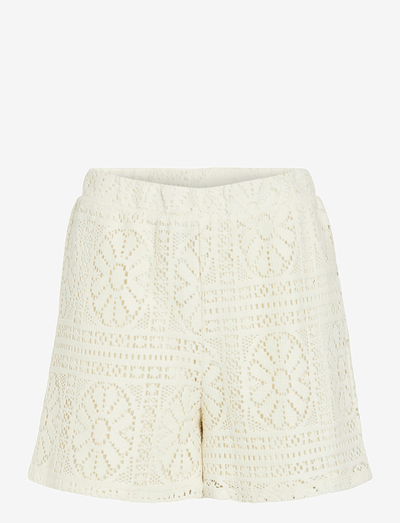 Vila - VIMERINDA CROCHET HW SHORTS - casual shorts - birch - 1