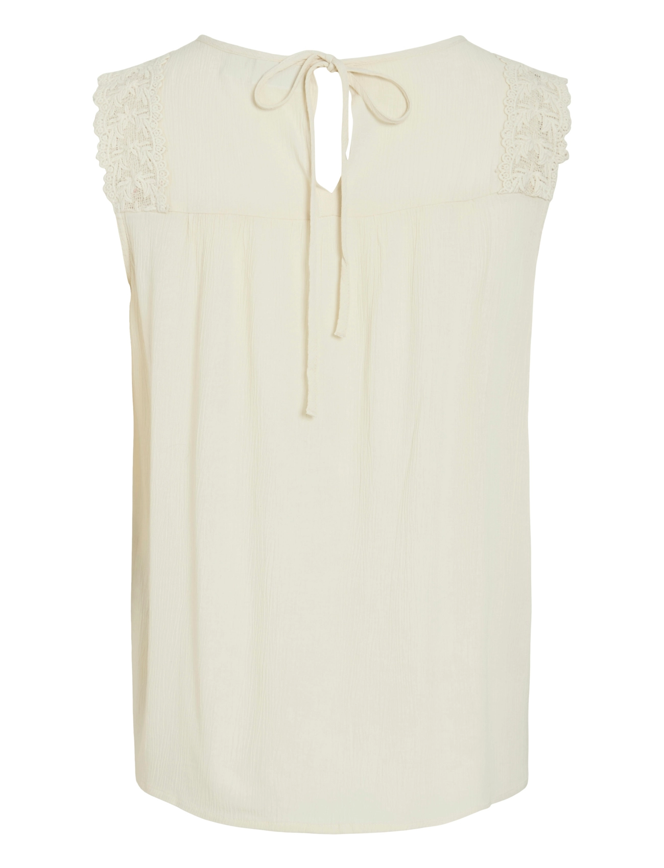 Vila - VIPERNILLU O-NECK TOP - birch - 2