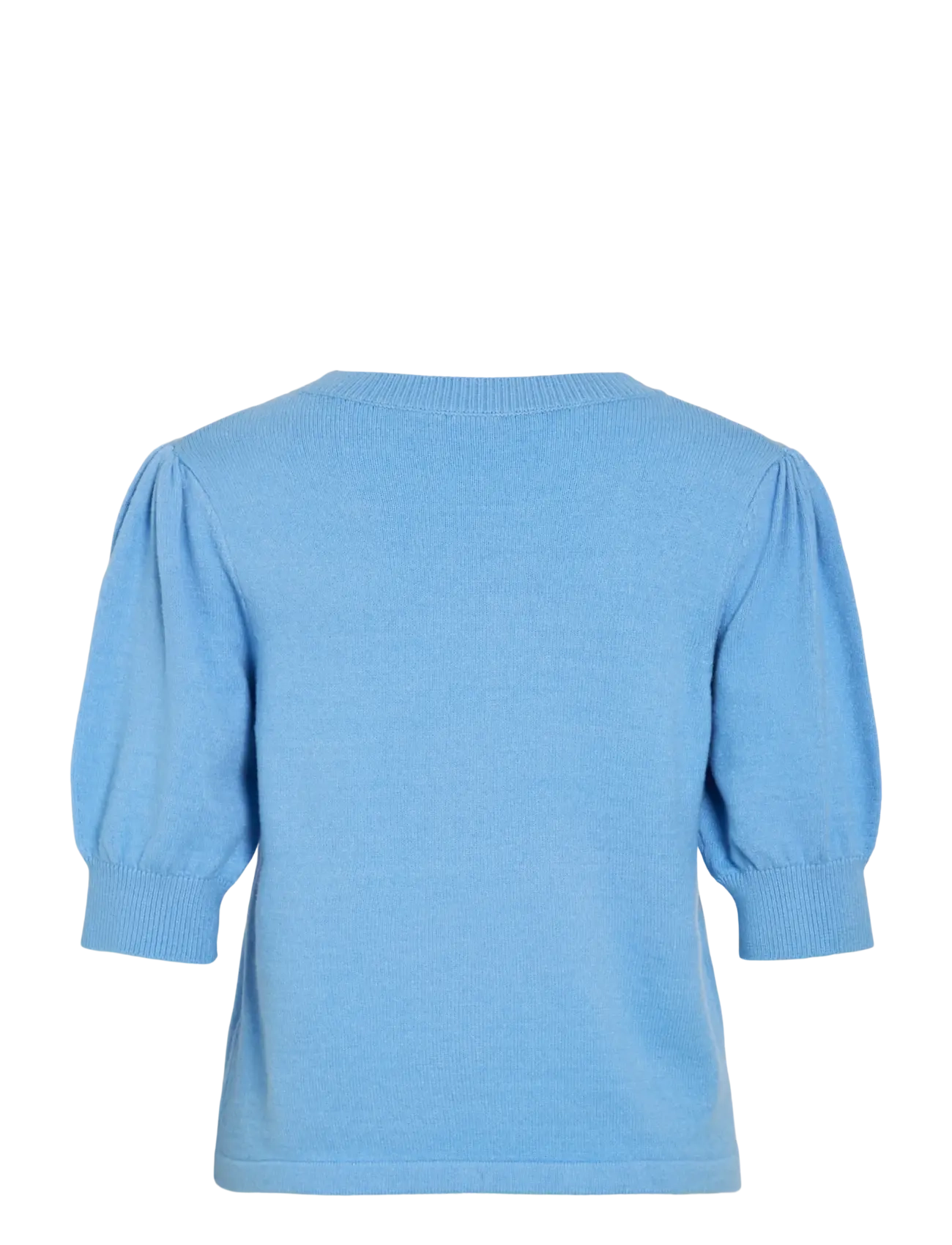 Vila - VIRIL 2/4 SLEEVE O-NECK KNIT TOP - NOOS - striktrøjer - all aboard - 2