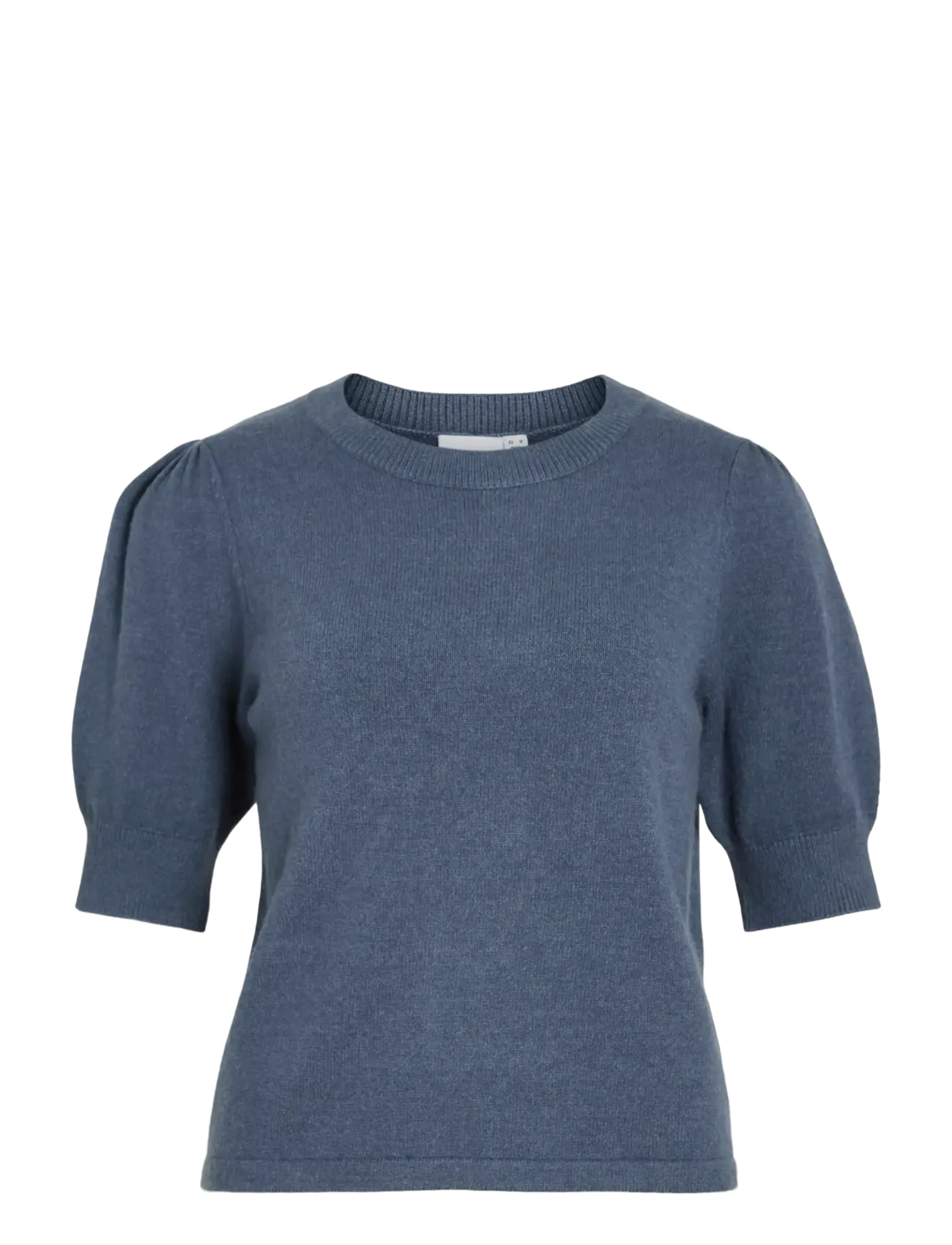 Vila VIRIL 2/4 SLEEVE O-NECK KNIT TOP - NOOS - Kampagne - VINTAGE INDIGO / blue