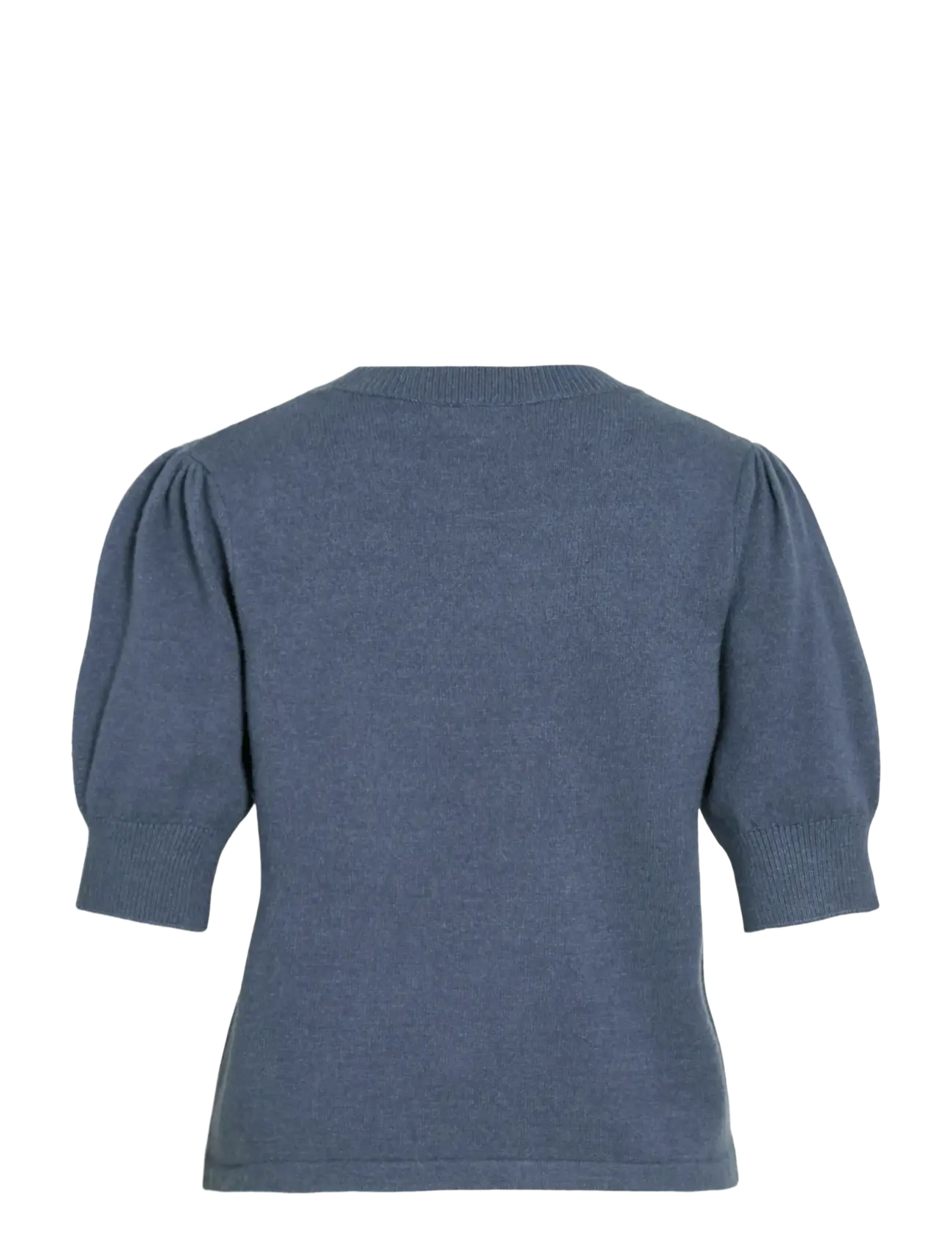Vila - VIRIL 2/4 SLEEVE O-NECK KNIT TOP - NOOS - pulls - vintage indigo - 2
