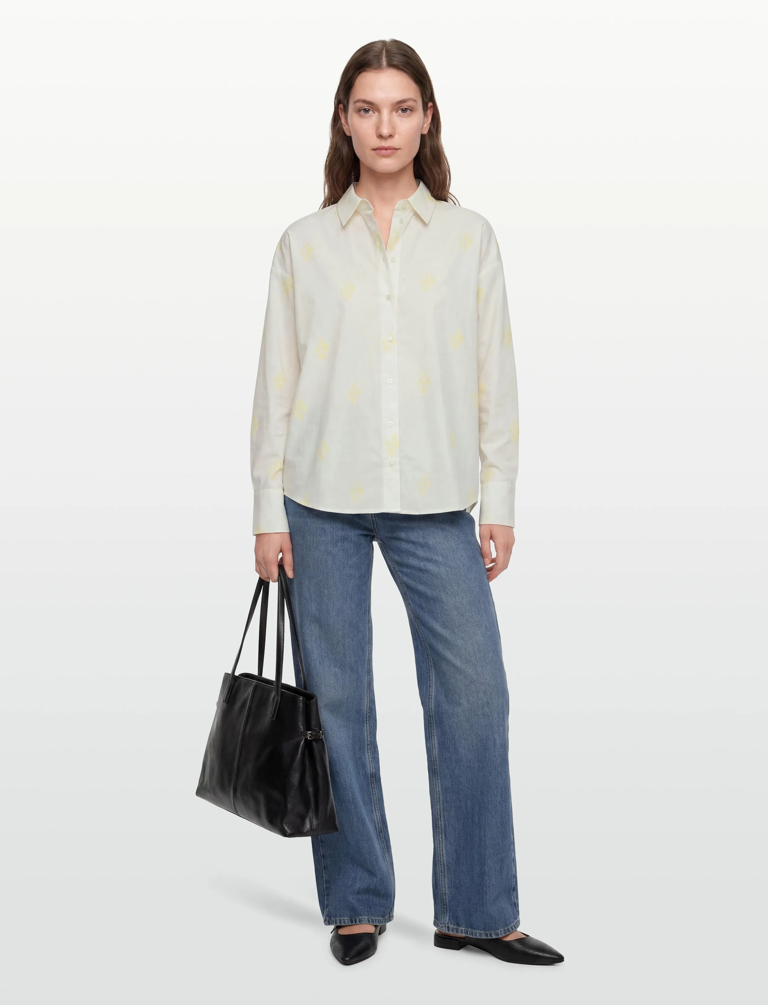 Viholma Embrodiery L/S Loose Shirt/1