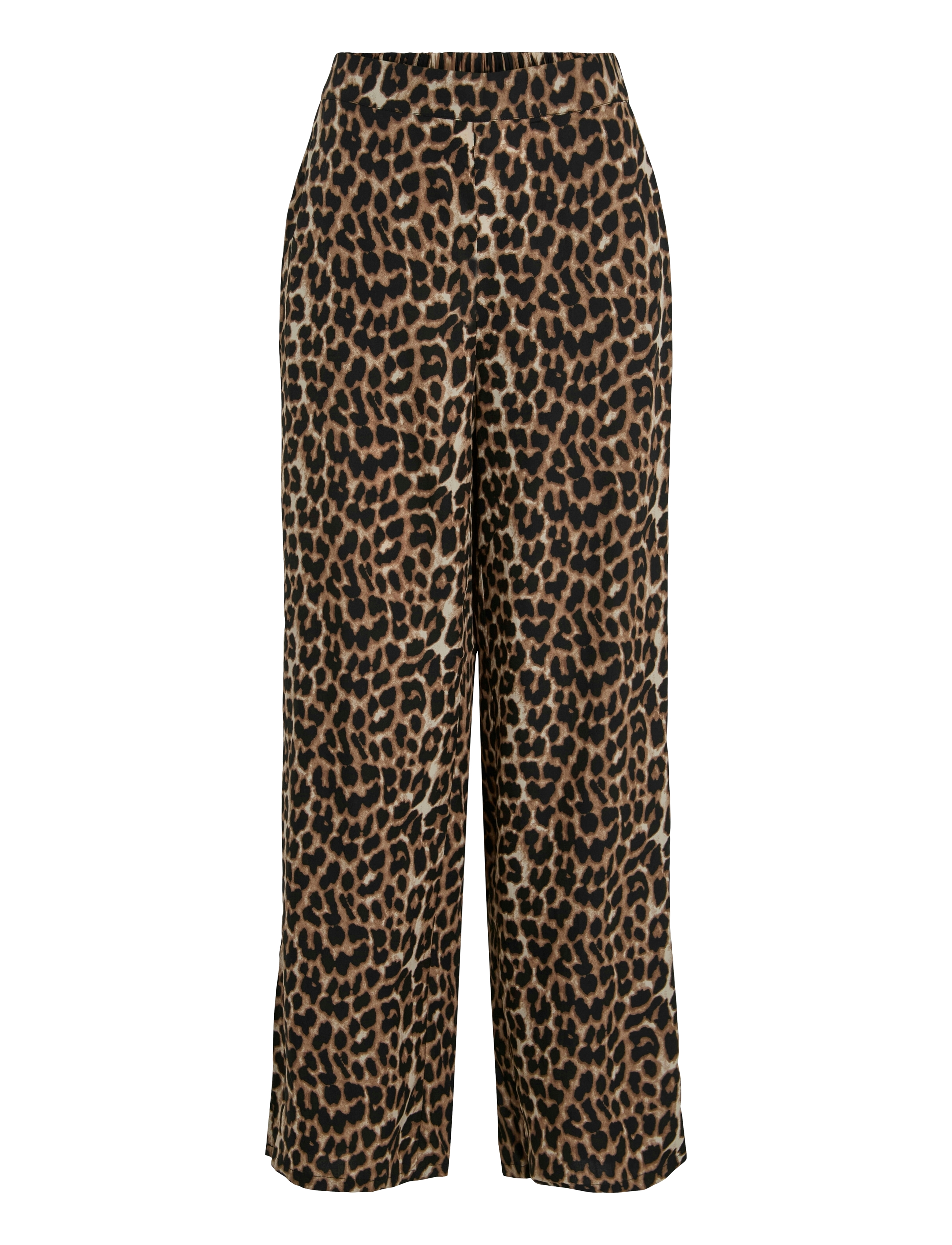 Vila VILIOPANA LIO HW WIDE PANTS - Bukser - BRAZZILIAN SAND / brown