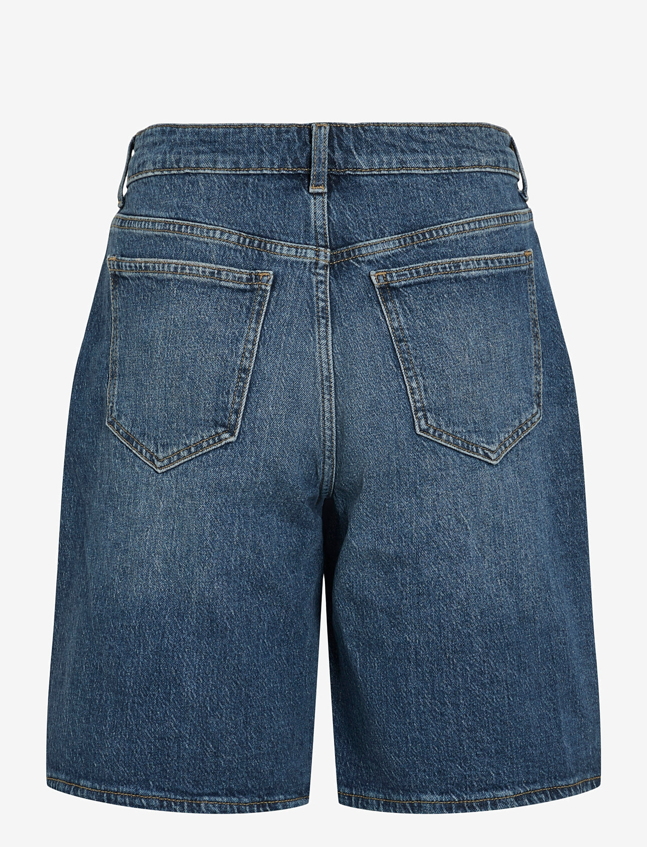 Vila - VIJAF RW BERMUDA SHORTS MBD/BFS - korte jeansbroeken - medium blue denim - 2