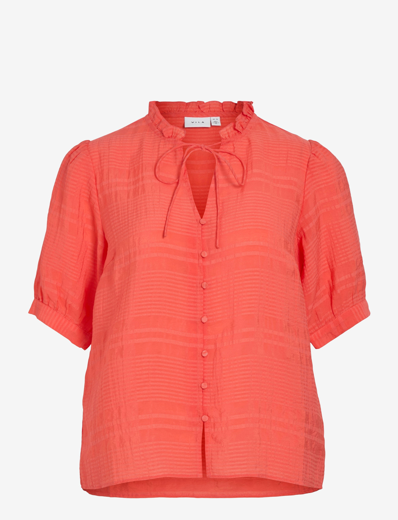 Vila - VIJILALA 2/4 SHIRT - kortärmade blusar - dubarry - 0